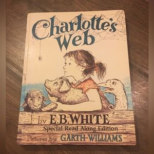 Vintage Charlotte’s Web Hardback Book